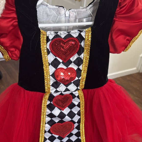 Trish schully queen of hearts dress size 6 - Picture 2 of 3